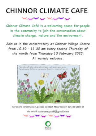 Climate Cafe Every Second Thursday